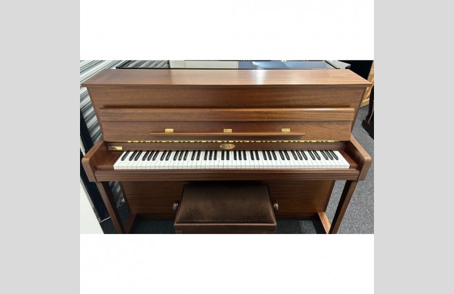 Kemble Satin Mahogany Oxford Upright Piano, Used - All Inclusive Premium Package (SN: 276782) - Image 1